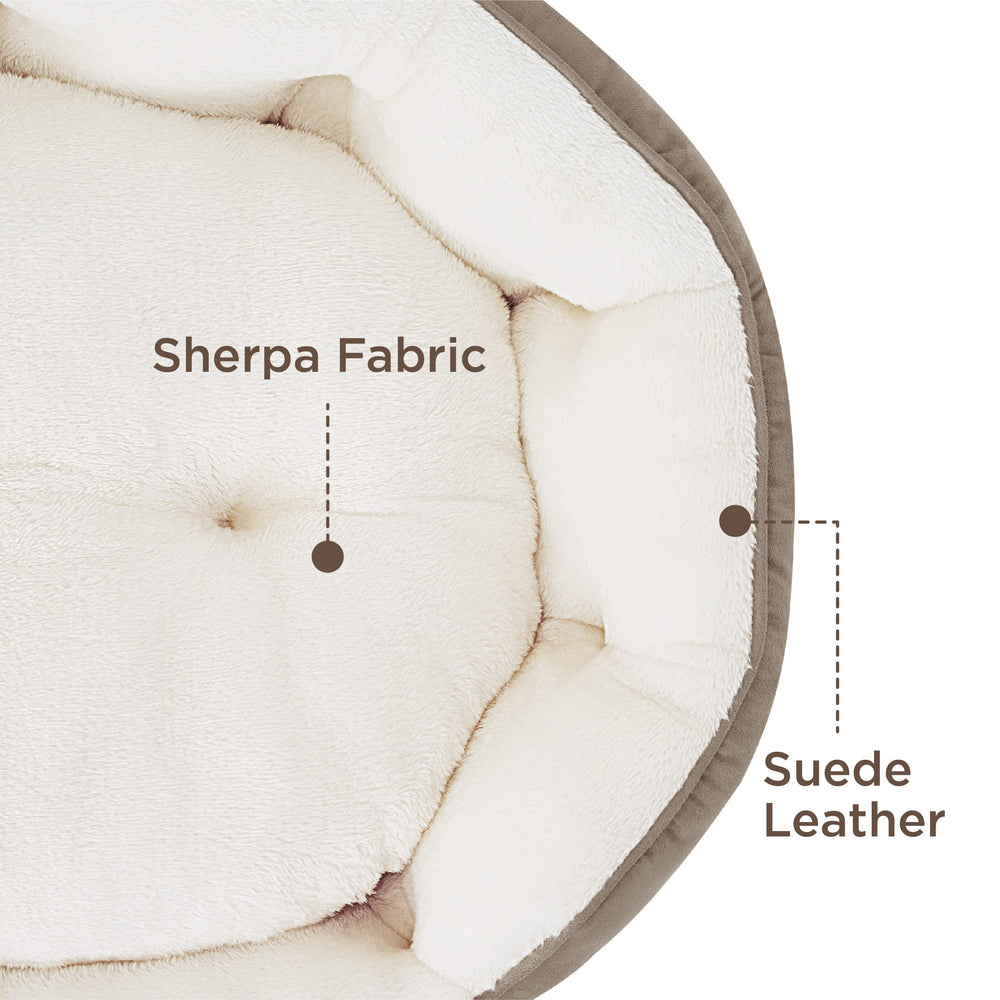 Bedsure taupe color photo blends seamlessly with home interiors