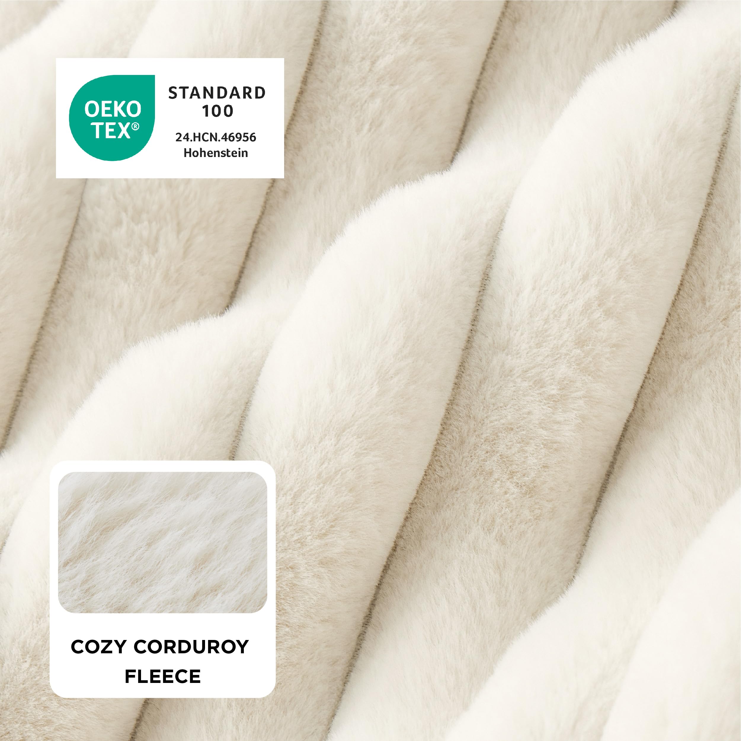 Bedsure three-sided bolster supports head and neck for relaxed lounging.