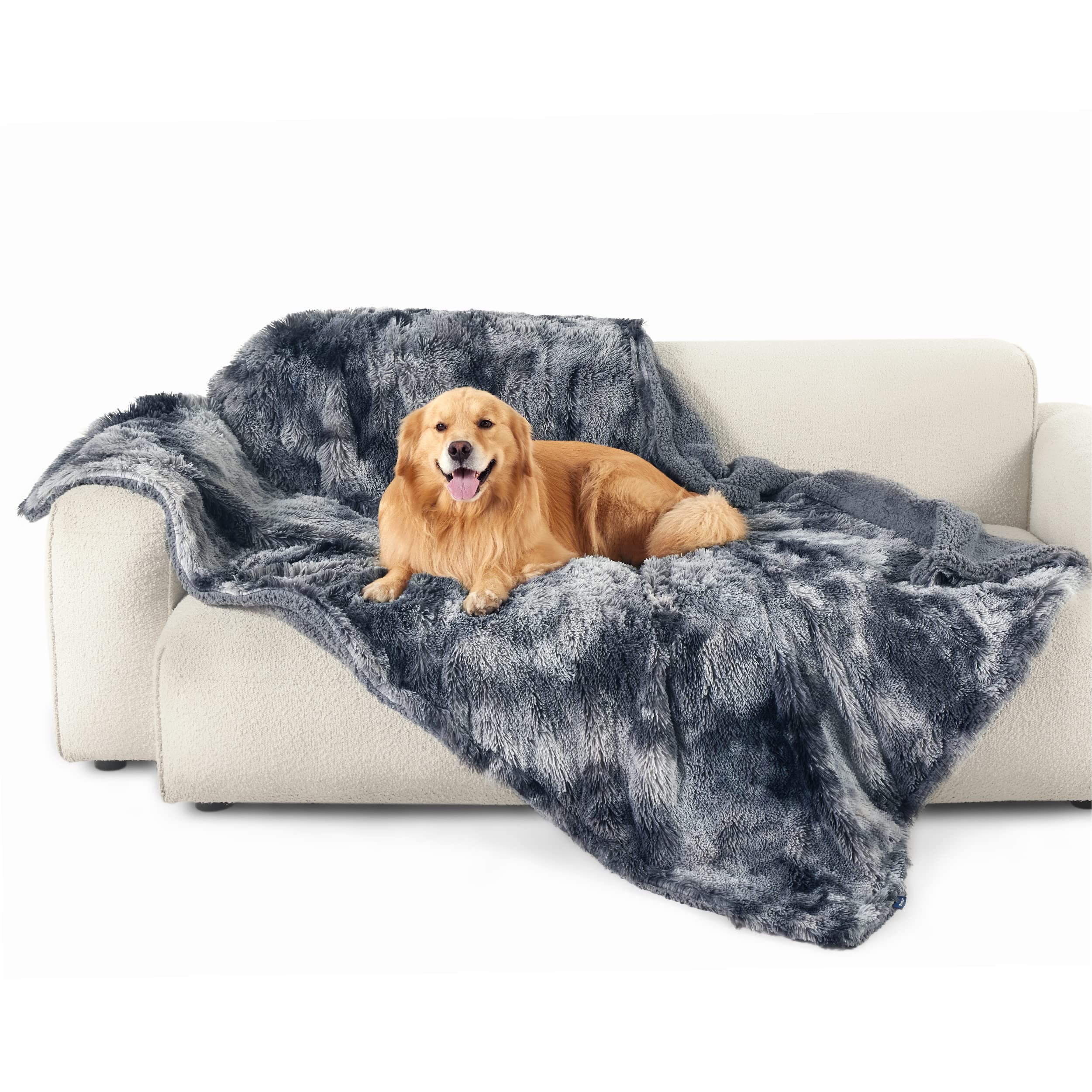 Bedsure travel-ready blanket displayed on car seat for road trips.