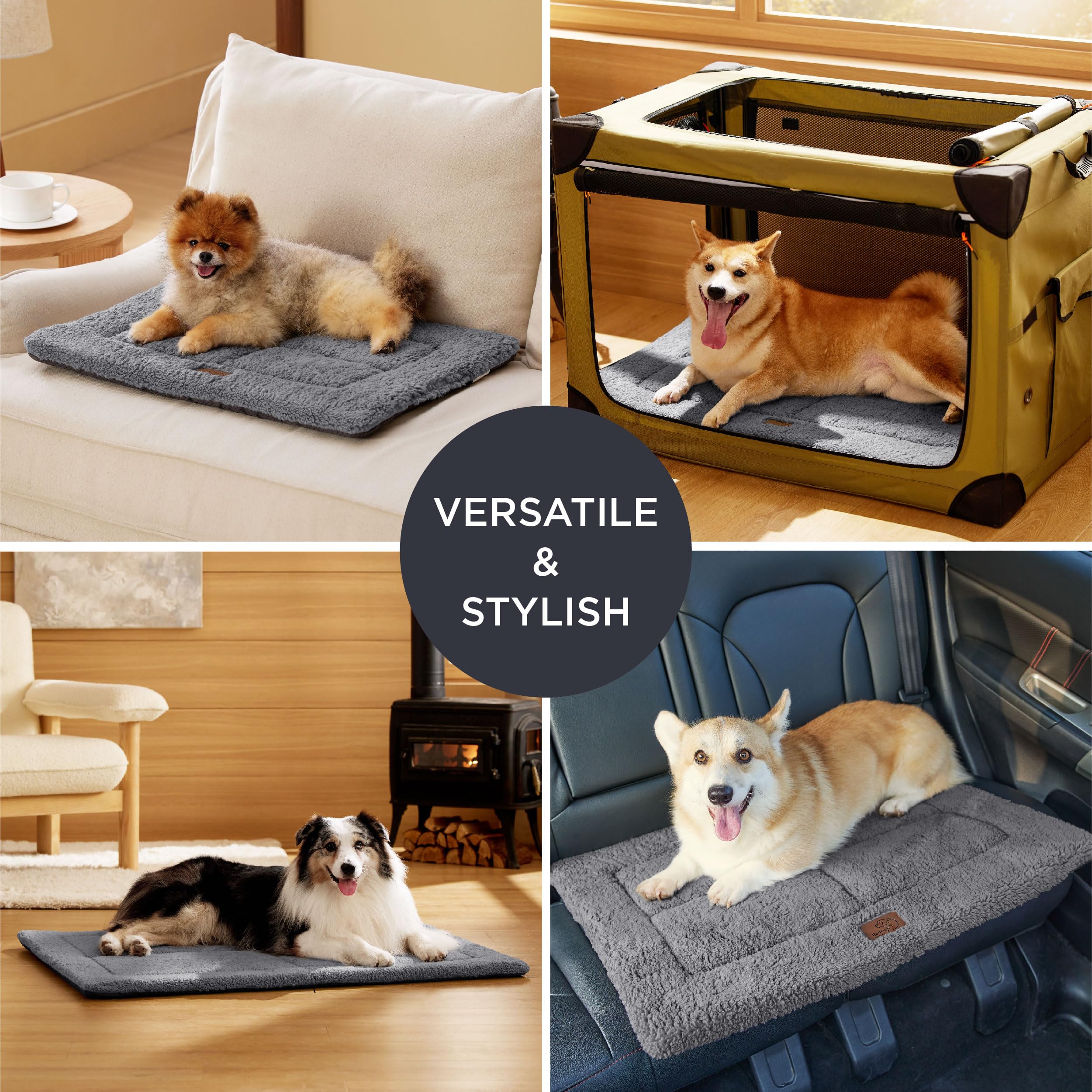 Bedsure washable mat stays comfy after multiple machine washes