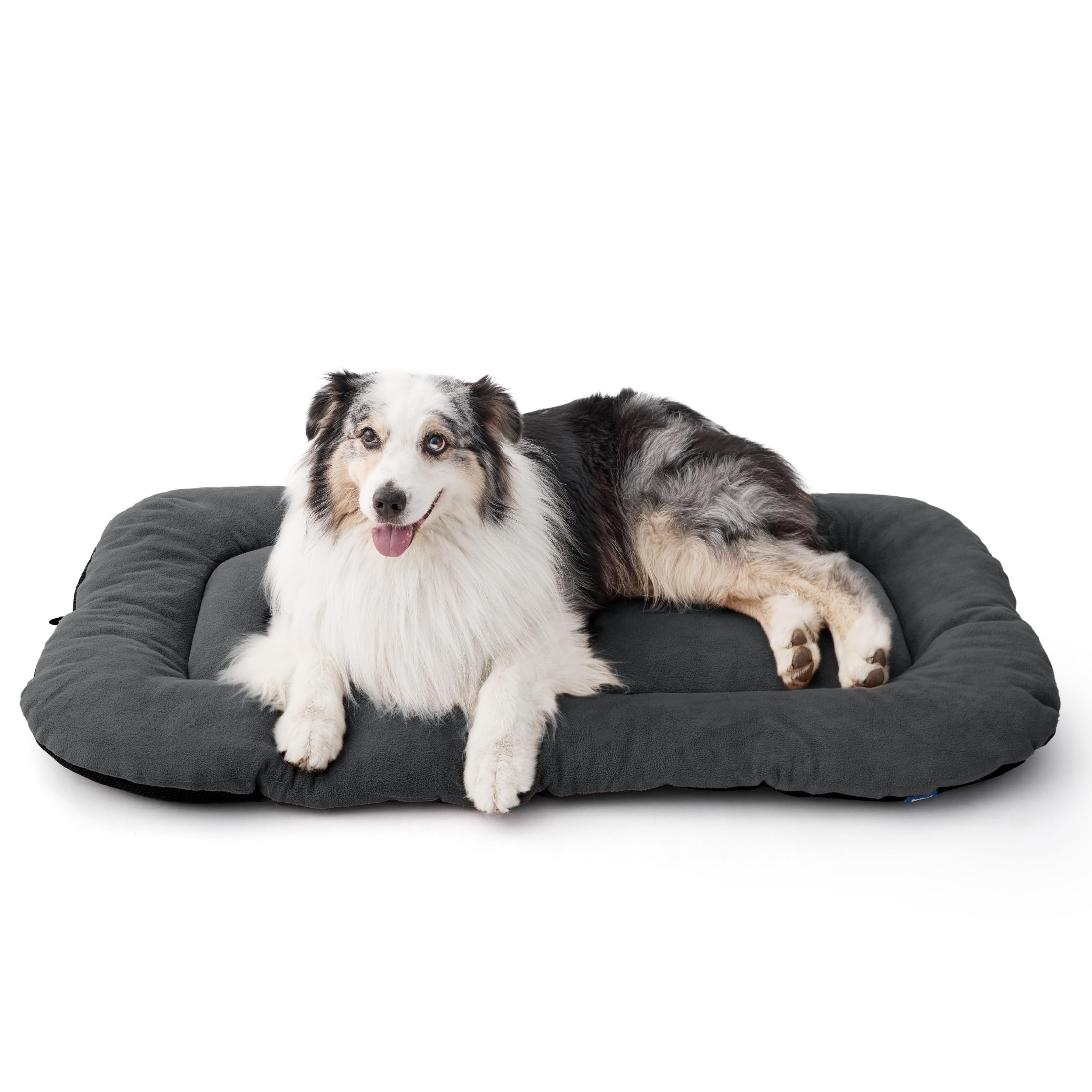 Bedsure washable dog crate pad grey XXL in crate-ready comfort