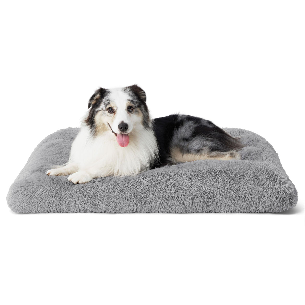 Bedsure washable extra-large dog bed for crate delivers easy cleanup and cozy containment.