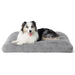 Bedsure washable extra-large dog bed for crate delivers easy cleanup and cozy containment.