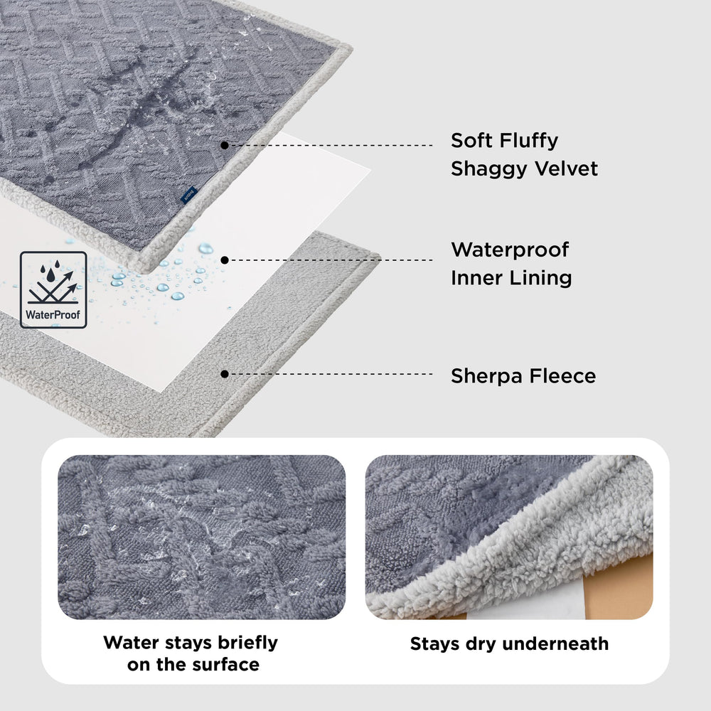 Bedsure couch-protection blanket with reversible textures guards furniture from claws and shedding.