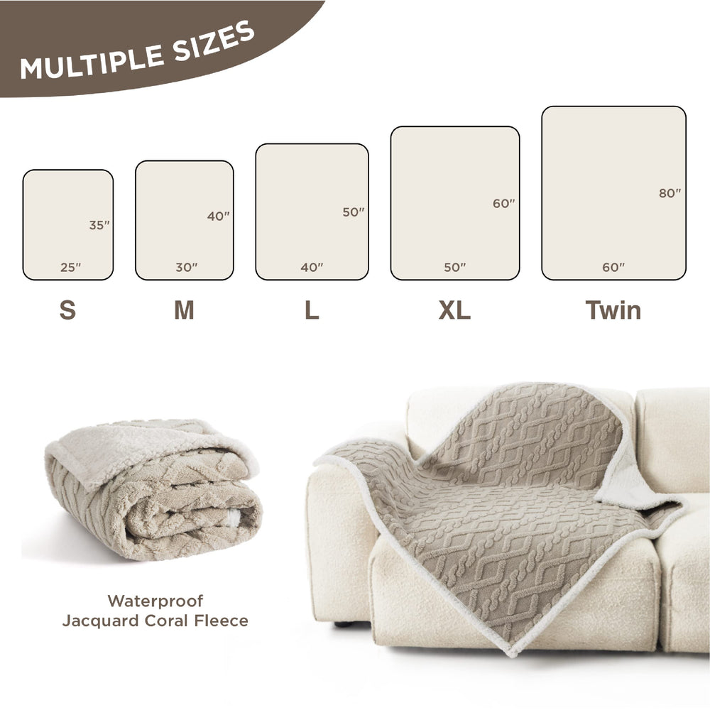 Bedsure travel-friendly blanket, lightweight and portable for trips.
