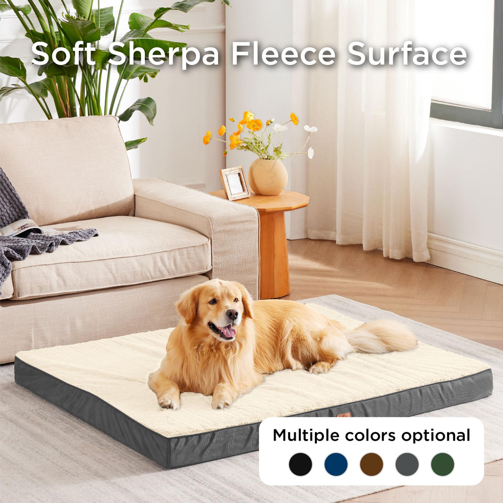 Bedsure XL dog bed anti slip base keeps bed steady on any floor