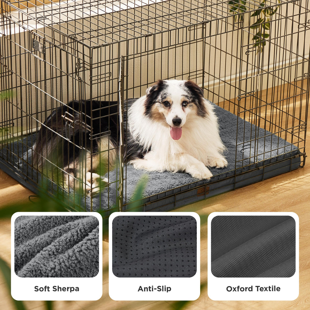 Bedsure anti-slip base keeps the bed stable on floors.