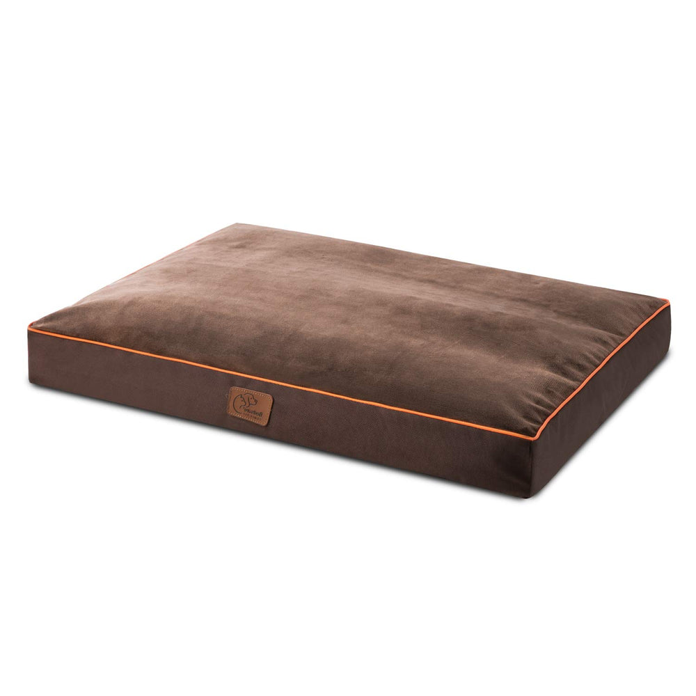 Bedsure XL dog bed close-up showing soft fleece surface warmth