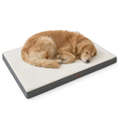 Bedsure XL dog bed front view showing roomy surface for large dogs.