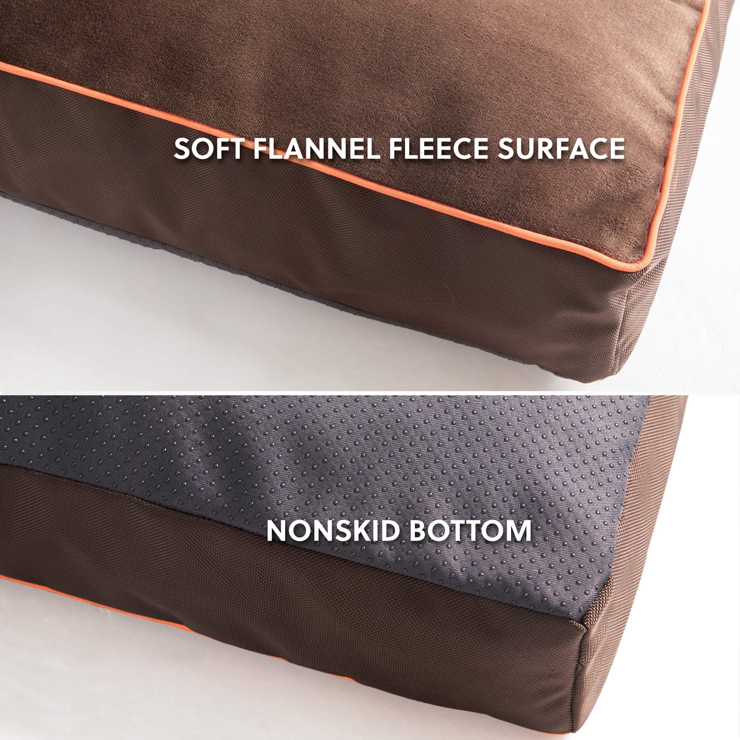 Bedsure XL dog bed suitable for indoor and outdoor use on trips
