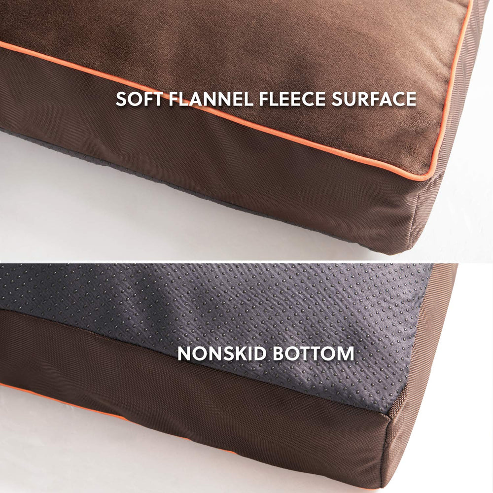 Bedsure XL dog bed suitable for indoor and outdoor use on trips