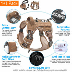 Beebiepet anti-lost ID tag harness — easily readable contact info for quick reunions.
