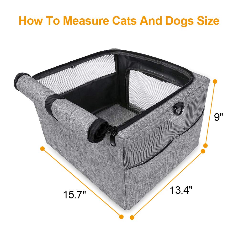 Beelike collapsible car booster in open-fold configuration for quick setup.