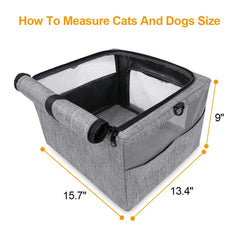 Beelike collapsible car booster in open-fold configuration for quick setup.