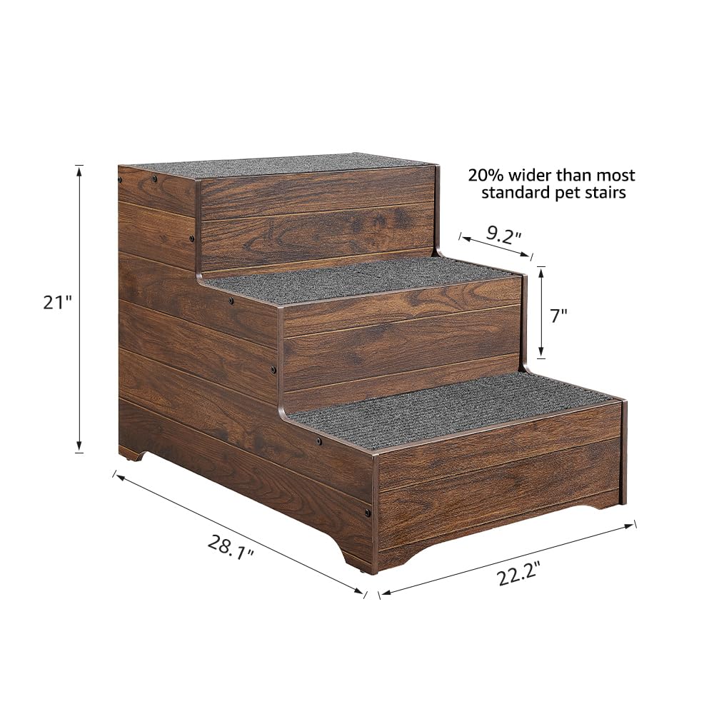 beeNbkks dog stairs anti-scratch pads protect floors during use