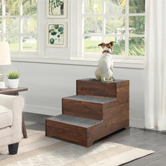 beeNbkks dog stairs under windowsill lets pets view the outdoors safely