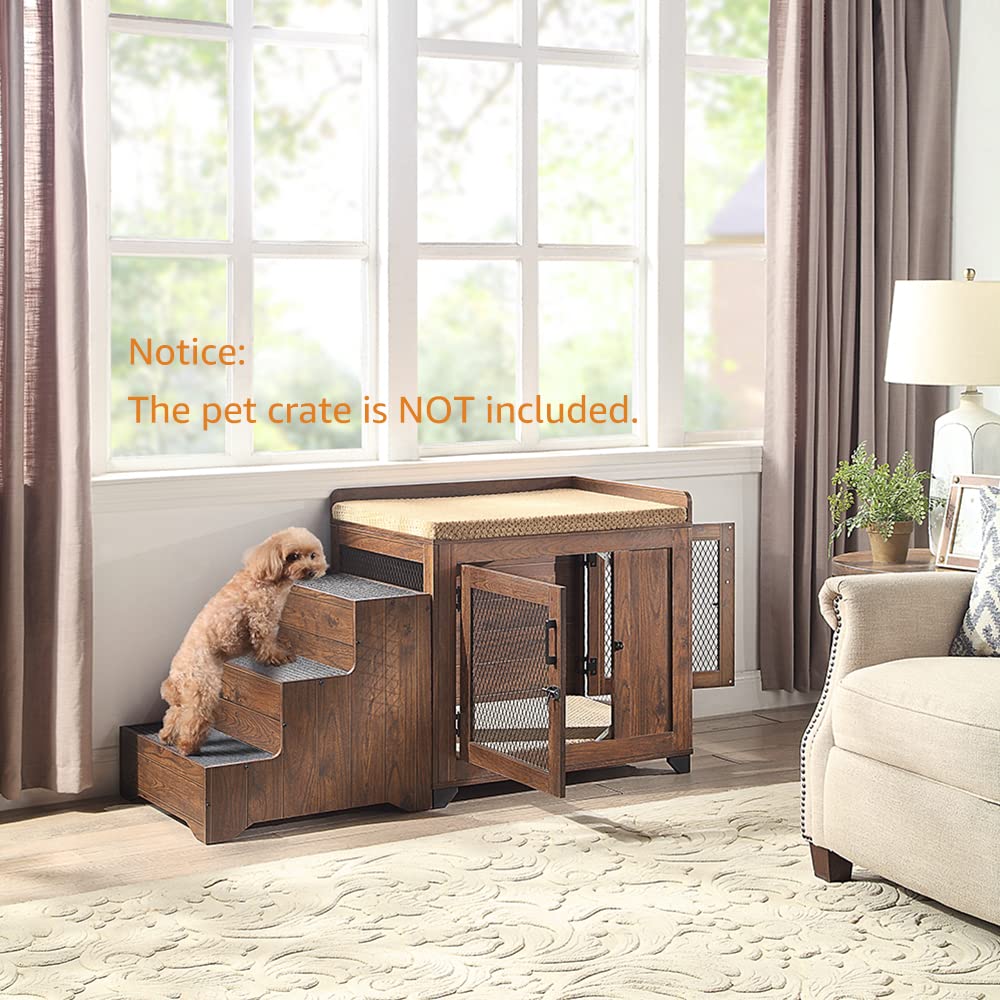 beeNbkks pet stairs under windowsill lets pets enjoy outside views safely