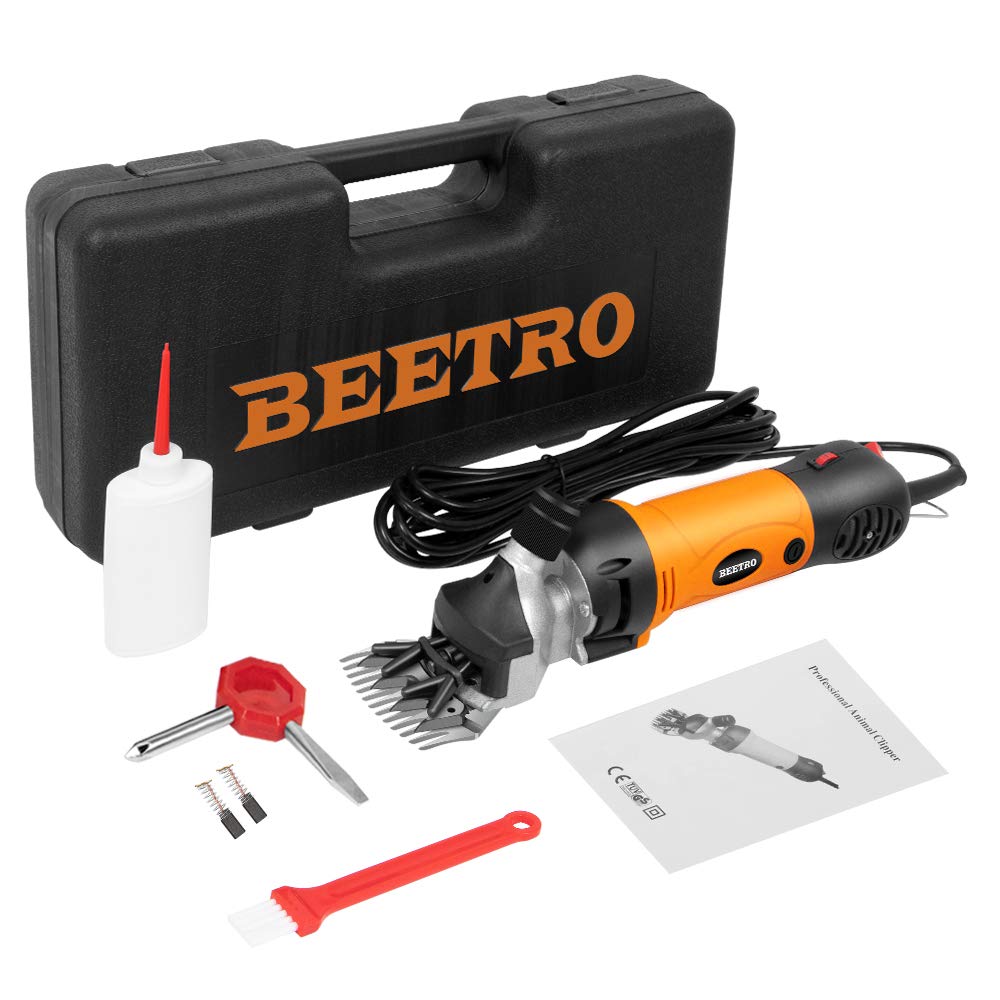 BEETRO 500W sheep shears blade offers sharp precision for smooth coats.