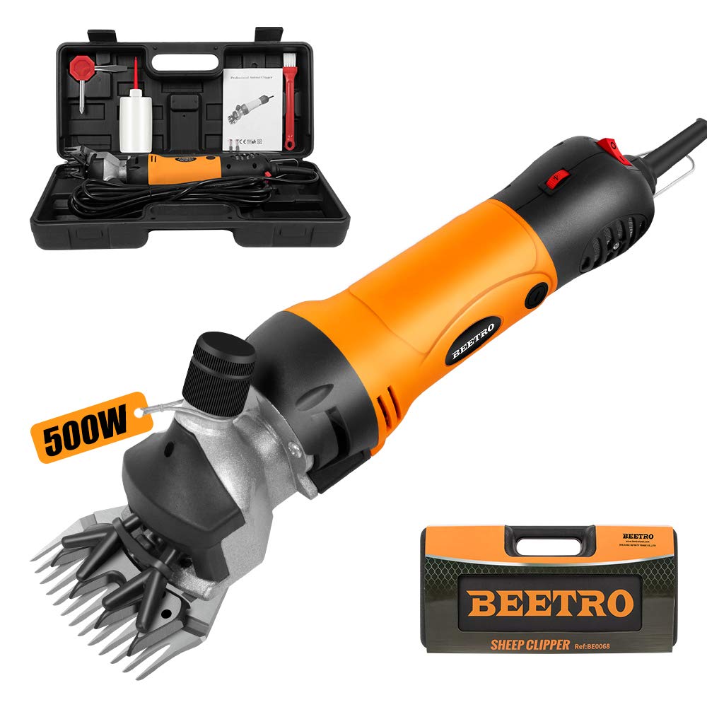 BEETRO 500W sheep shears motor delivers steady power for efficient livestock grooming.