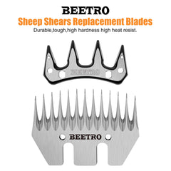BEETRO 4-tooth cutter blade for clean cuts on goats and alpacas