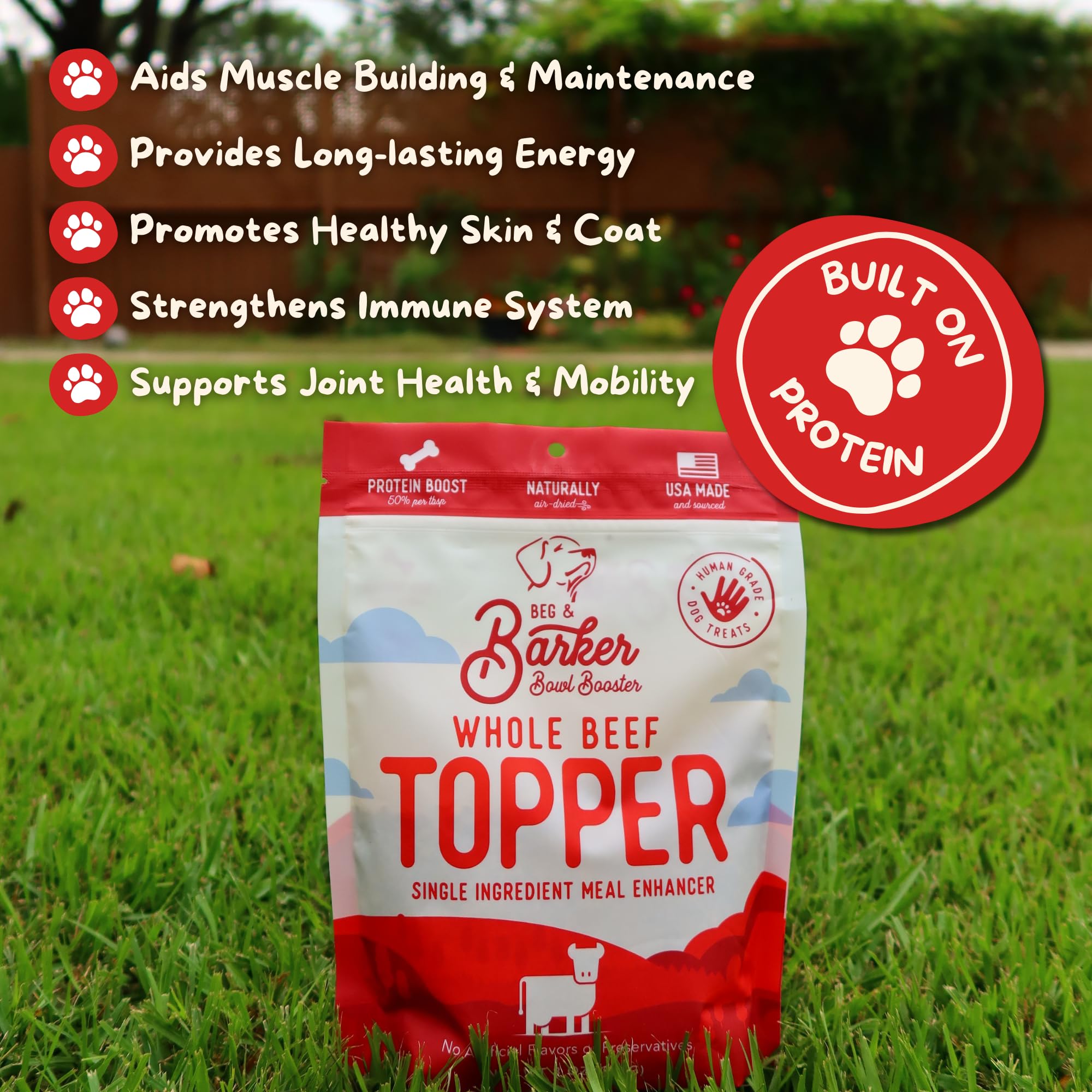 Beg & Barker US-made facility ensures quality and traceable ingredients.