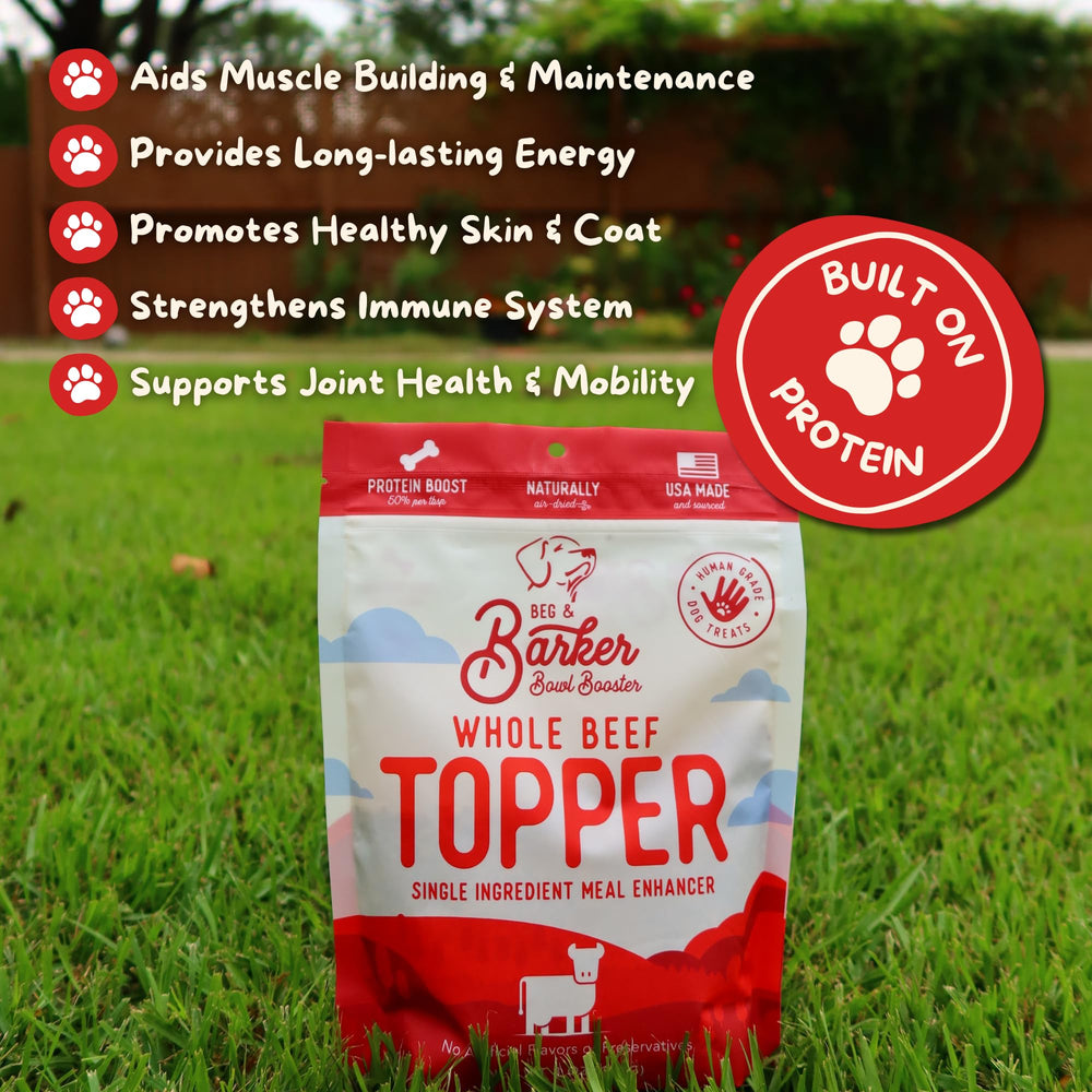Beg & Barker US-made facility ensures quality and traceable ingredients.