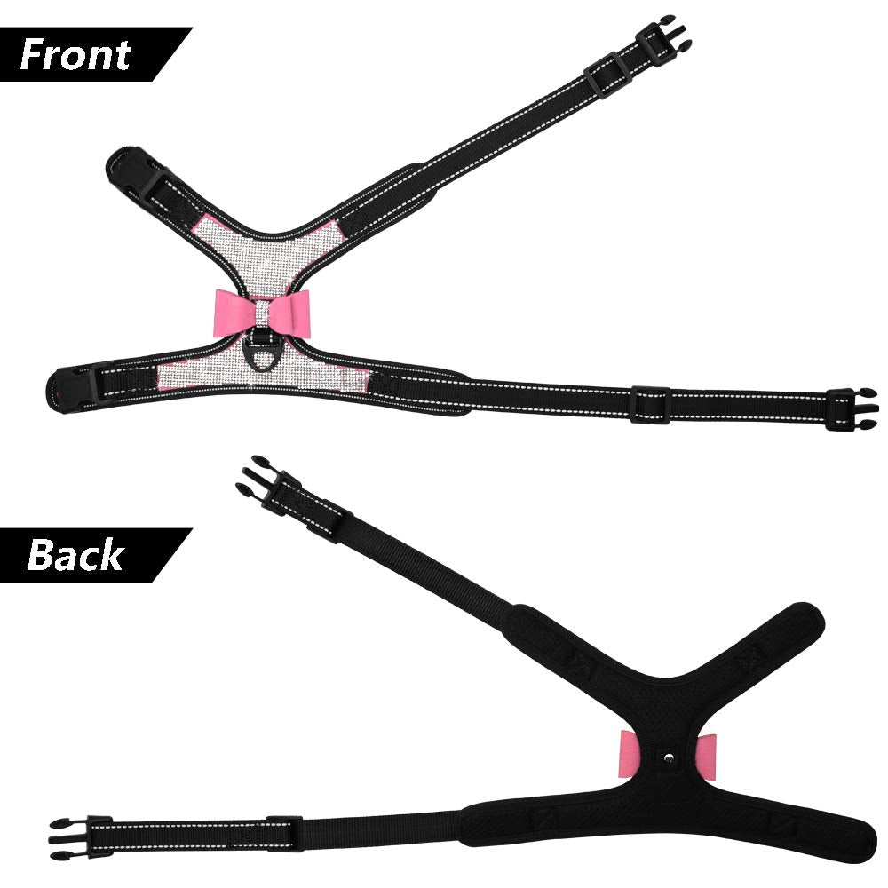 Beirui no-choke puppy harness reduces neck pressure during walks