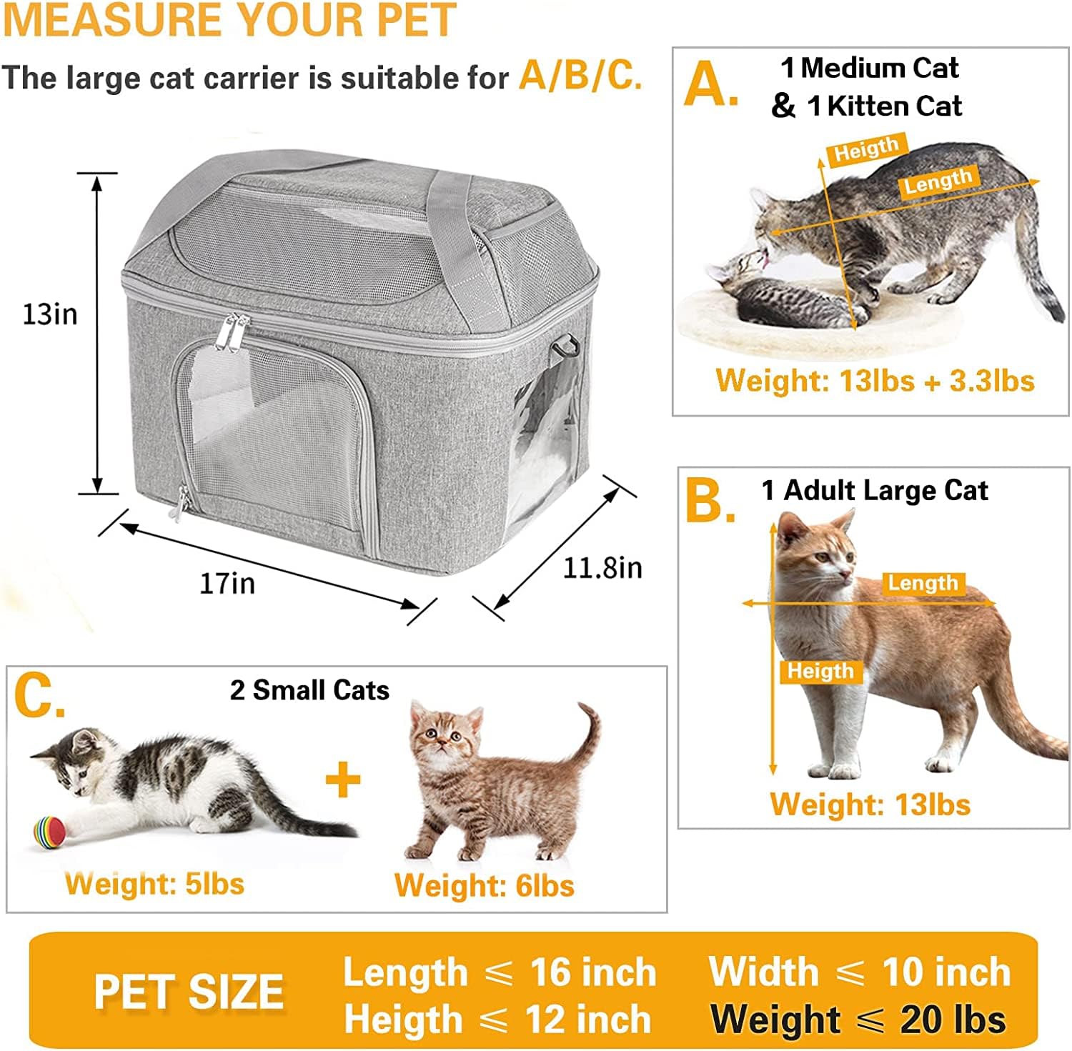 Bejibear cat carrier side ventilation window viewable interior for pet comfort.