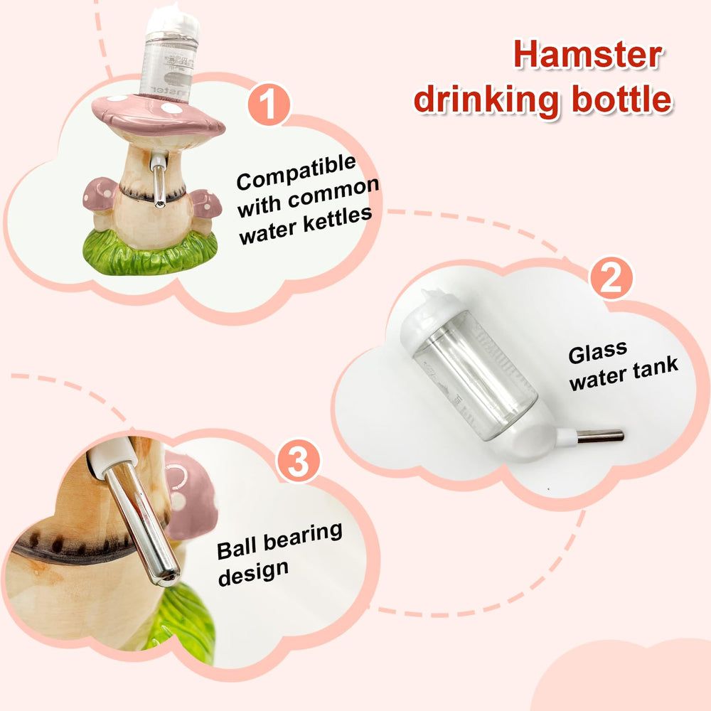 BELEATAL hamster food bowl simplifies mealtime and feeding routines