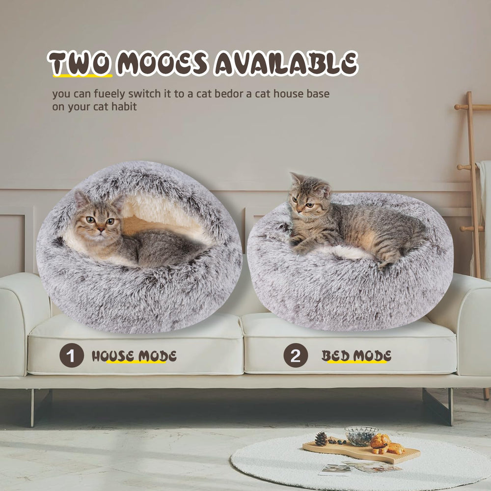 BELEEWILWON cat bed small 20x20 for compact spaces and cozy napping.