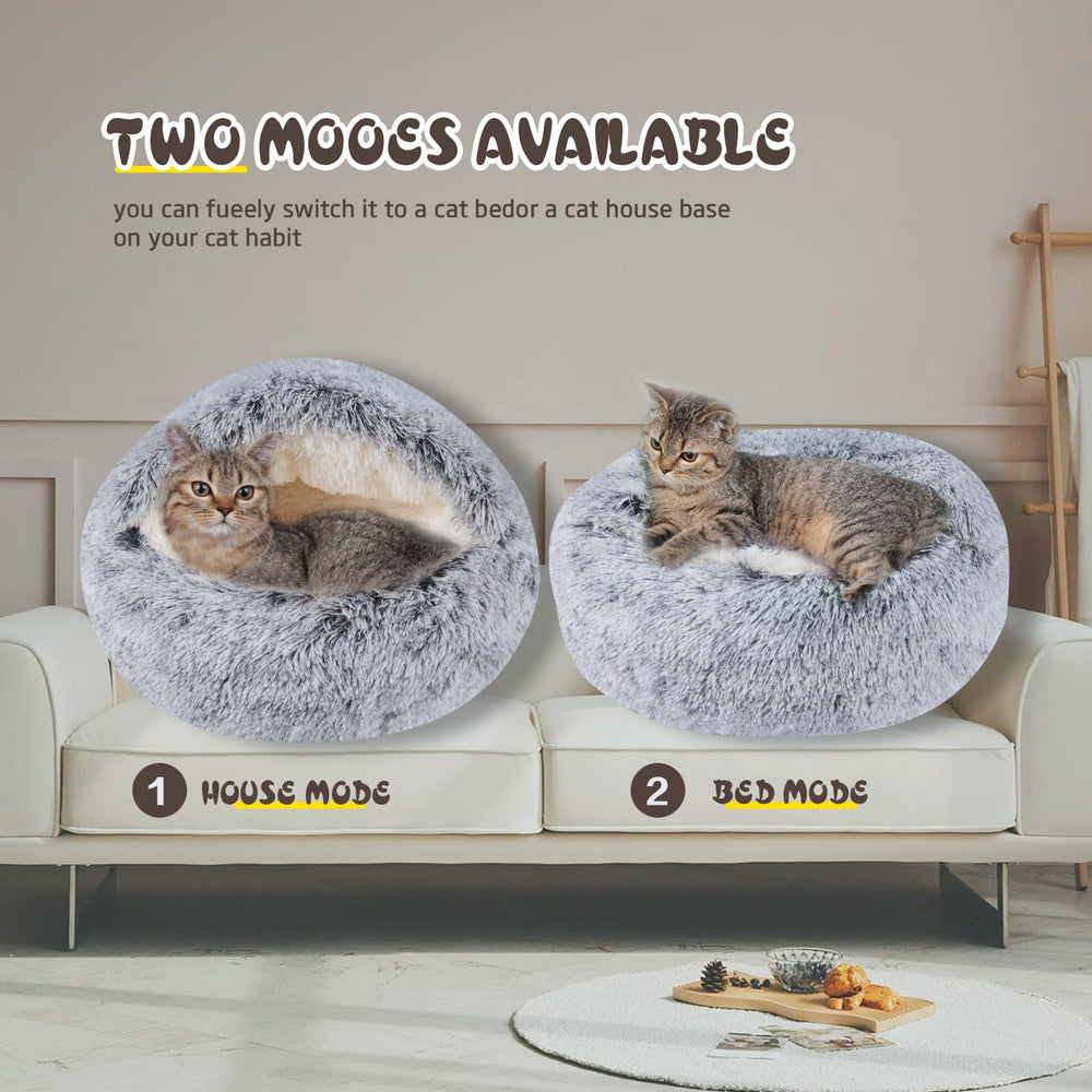 BELEEWILWON cat bed small size fits compact spaces for tiny indoor cats