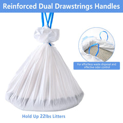 Belinlen extra-thick 2 mil liner resists tears for heavy-duty waste containment.