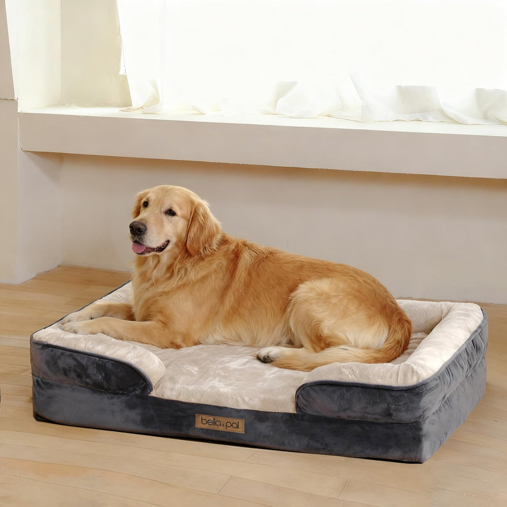 BELLA & PAL plush velvet fabric feels cozy and durable for daily naps.