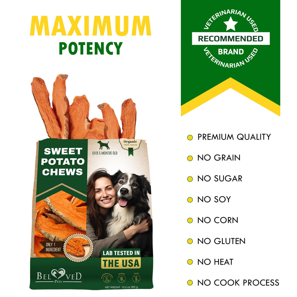 Beloved Pets all-sizes dog treats previewing small to large chews