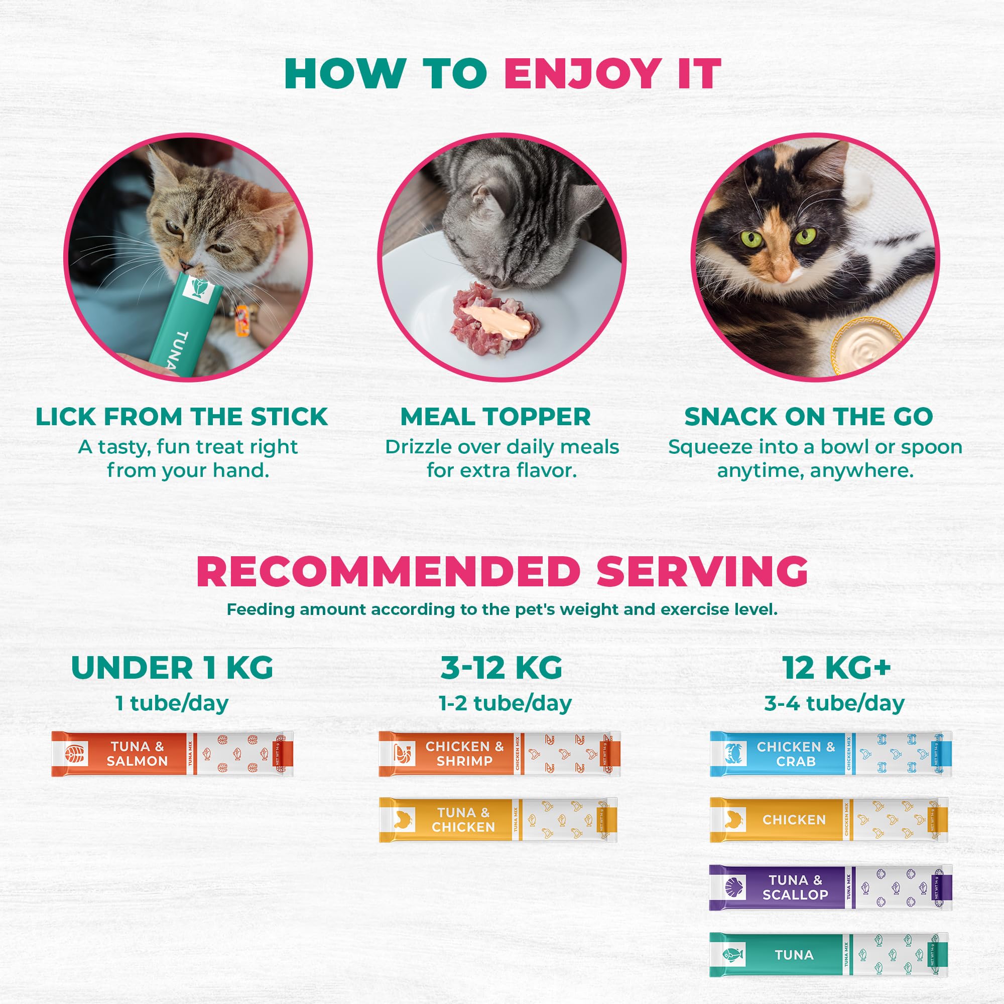 Beloved Pets bulk pack 20-tube display for convenient daily treats.