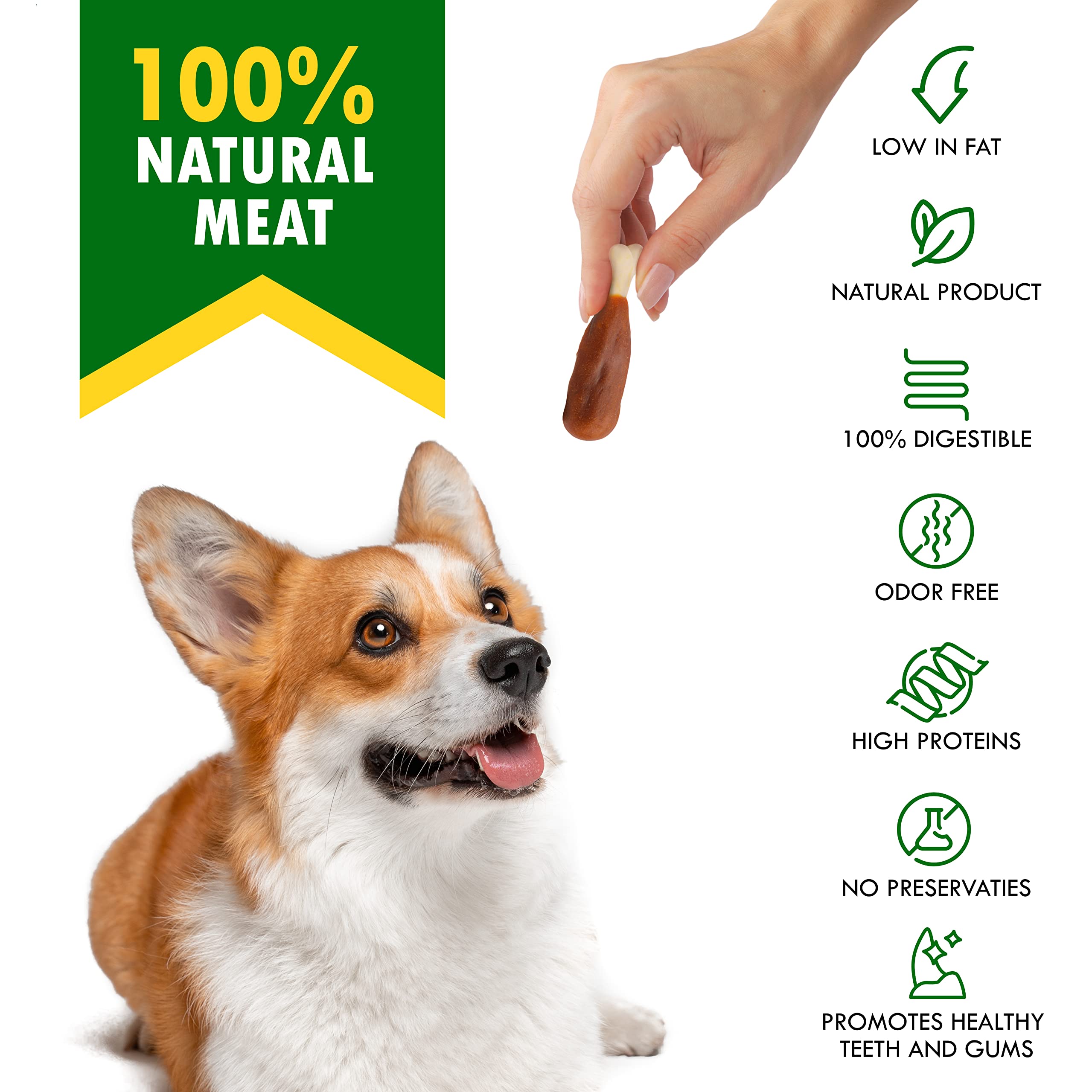 Beloved Pets grain-free dried dog treats ideal for dogs with sensitive stomachs seeking daily snacks