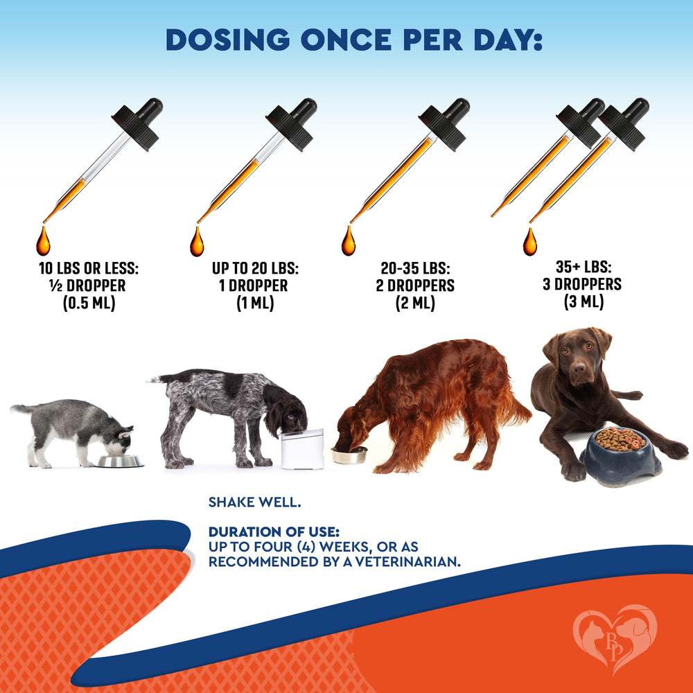 Beloved Pets herbal drops provide gentle support for yeast issues