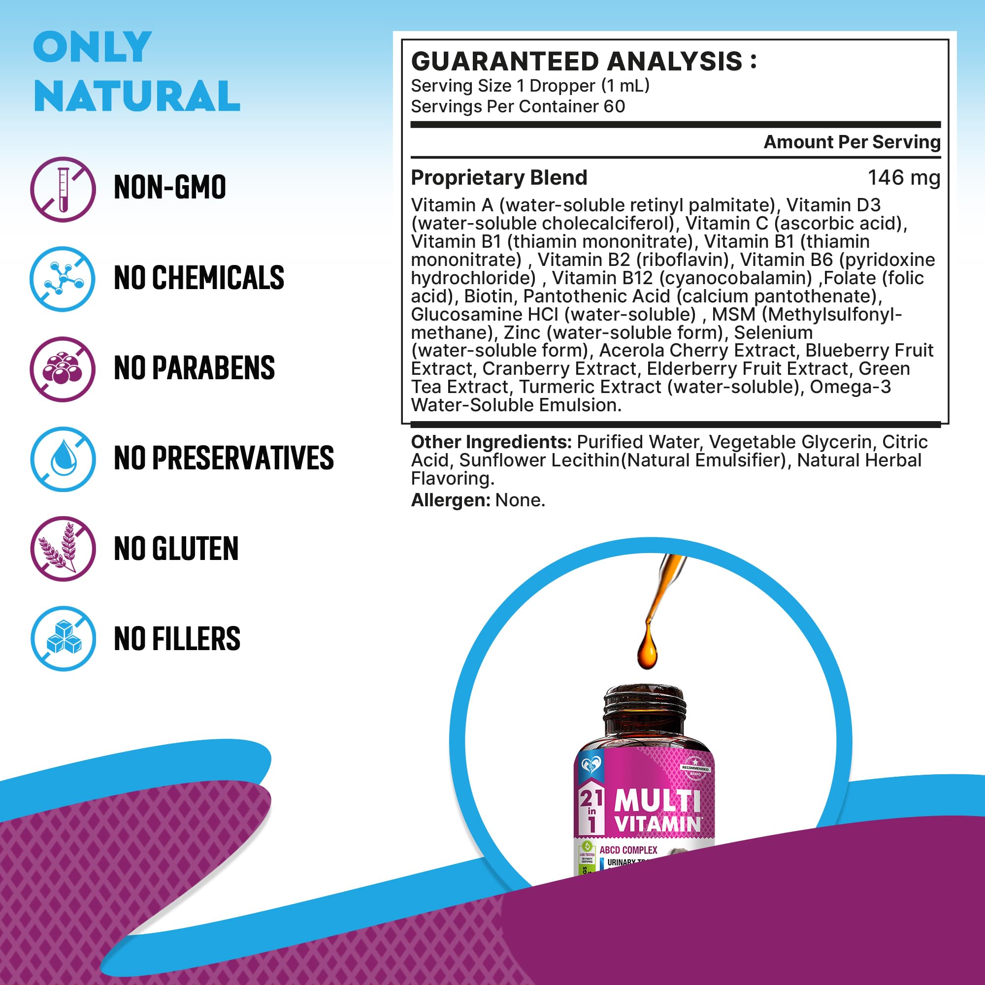 Beloved Pets USA-made natural pet liquid supplement for overall wellness.