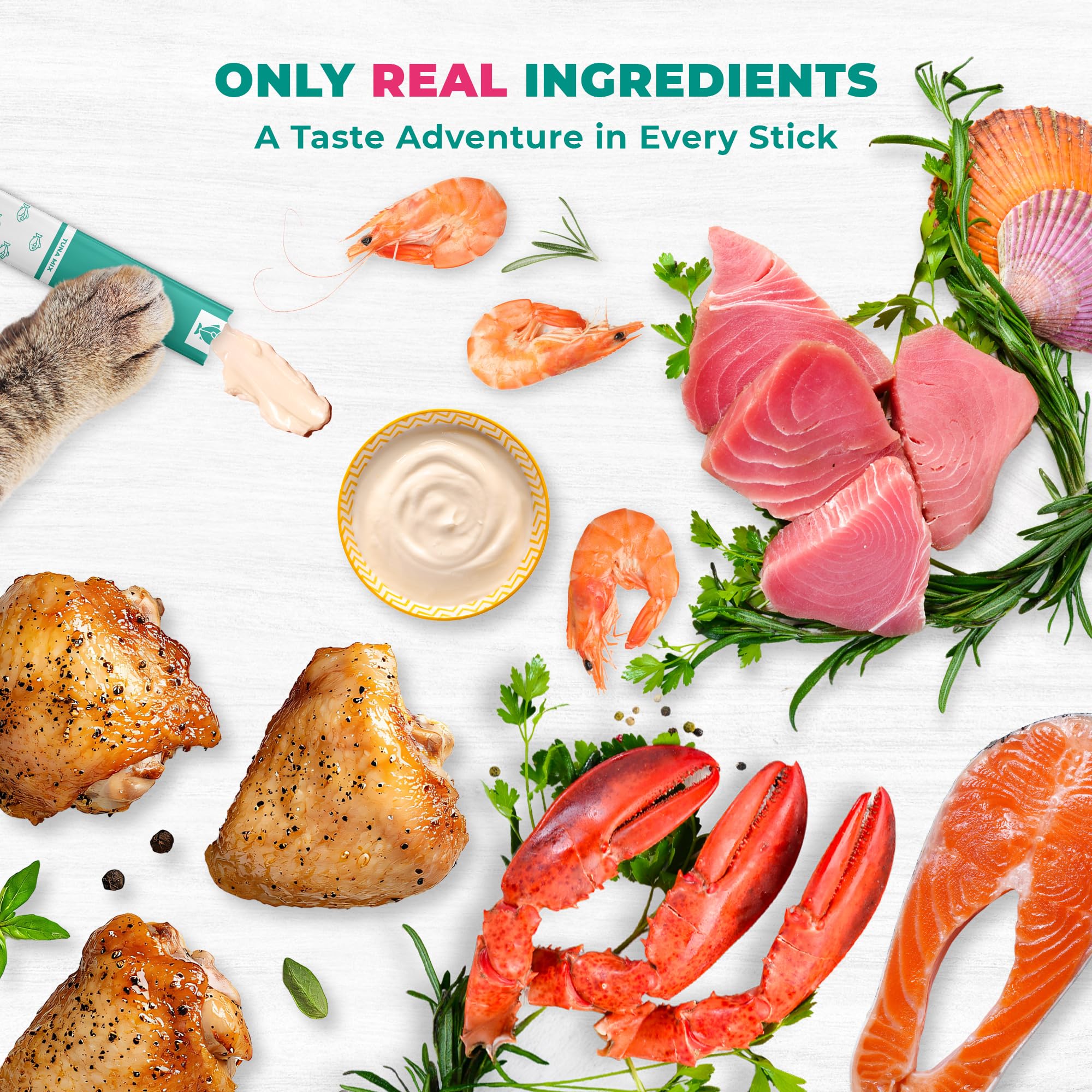 Beloved Pets skin & coat health tube with tuna-chicken blend for shiny fur and vitality.