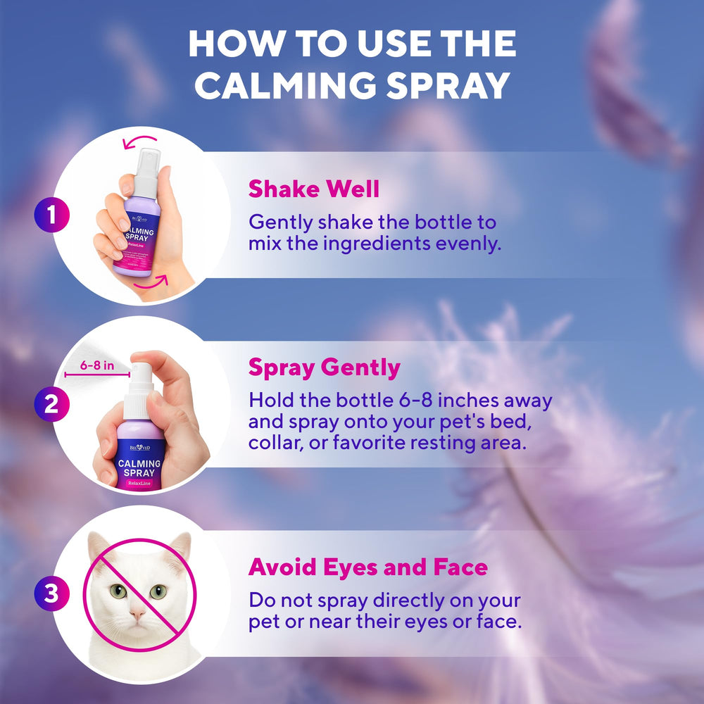 Beloved Pets pheromone spray aimed at reducing urine marking in multi-cat homes.