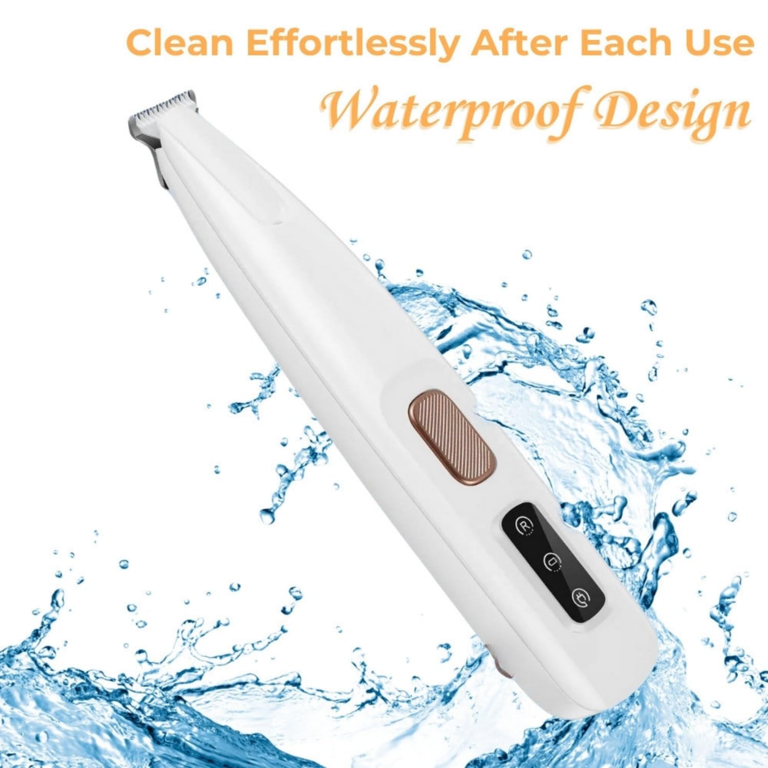 Belvedir Cat Grooming Trimmer waterproof for bath-time grooming.