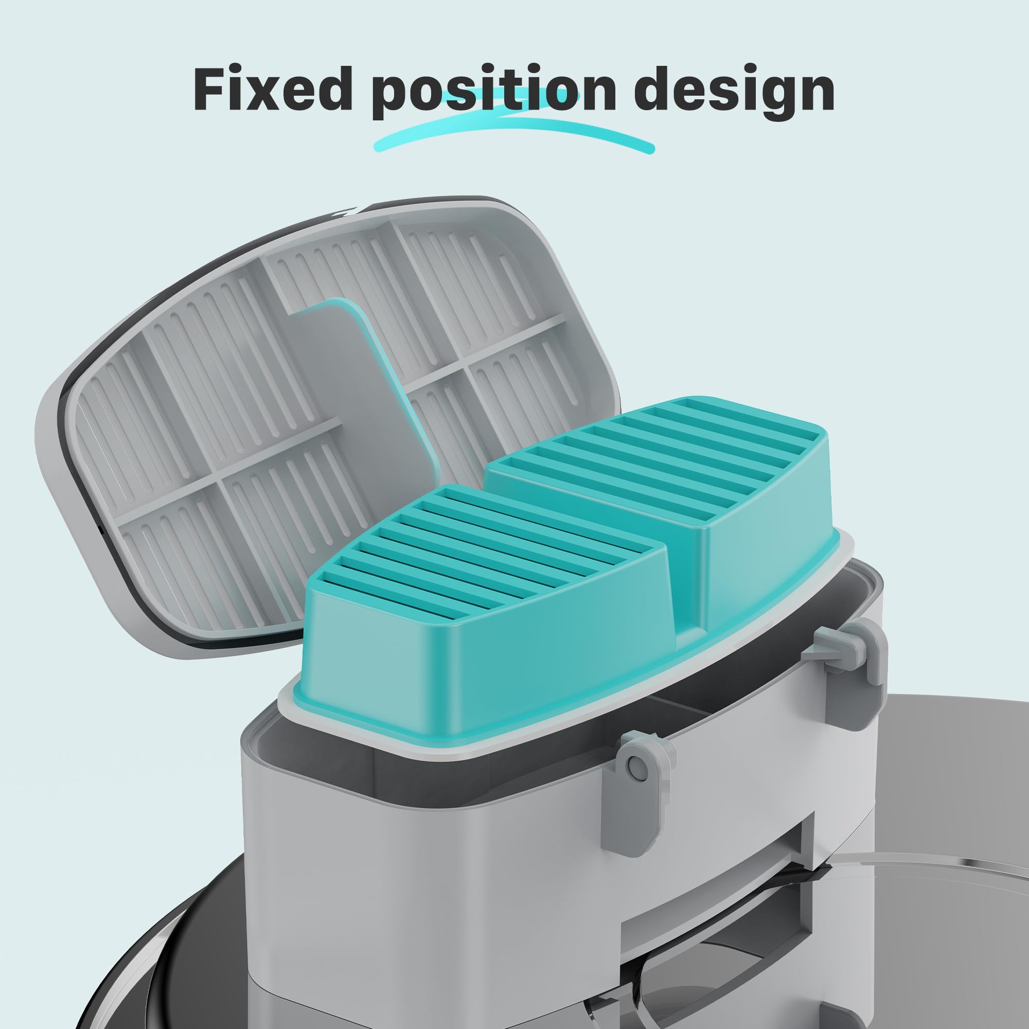 BEMOONY cat fountain filter pack six for convenient replacements