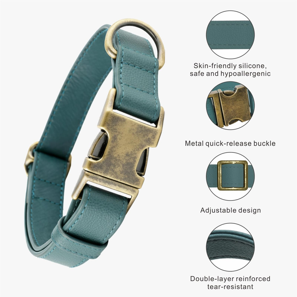 Ben & Fellows waterproof odor-proof collar demonstrates easy cleaning after adventures.