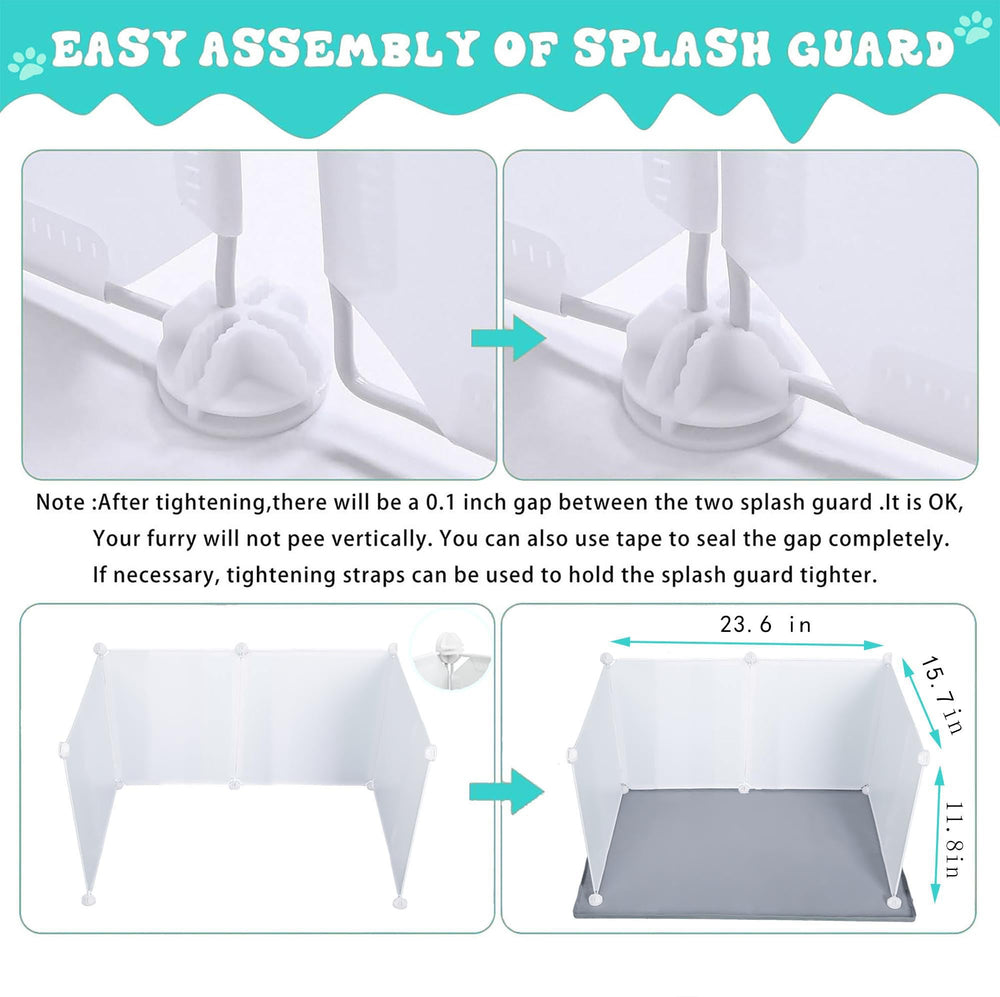 Bencacawinstyle elevated edge helps prevent spills near edges.