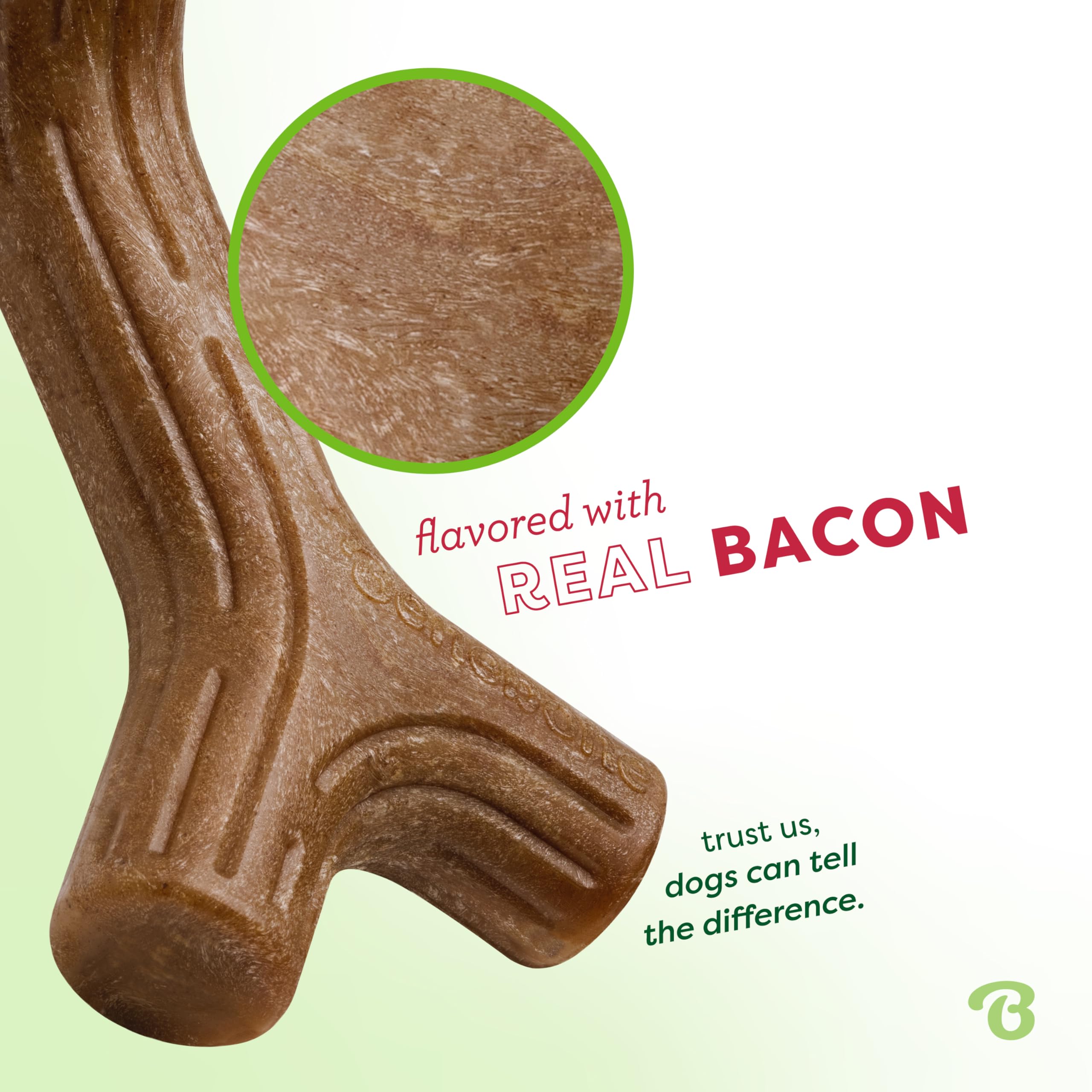 Benebone Bacon Stick: sabor a tocino real para masticar