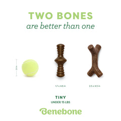 Benebone Zaggler rolls for interactive chewing and movement