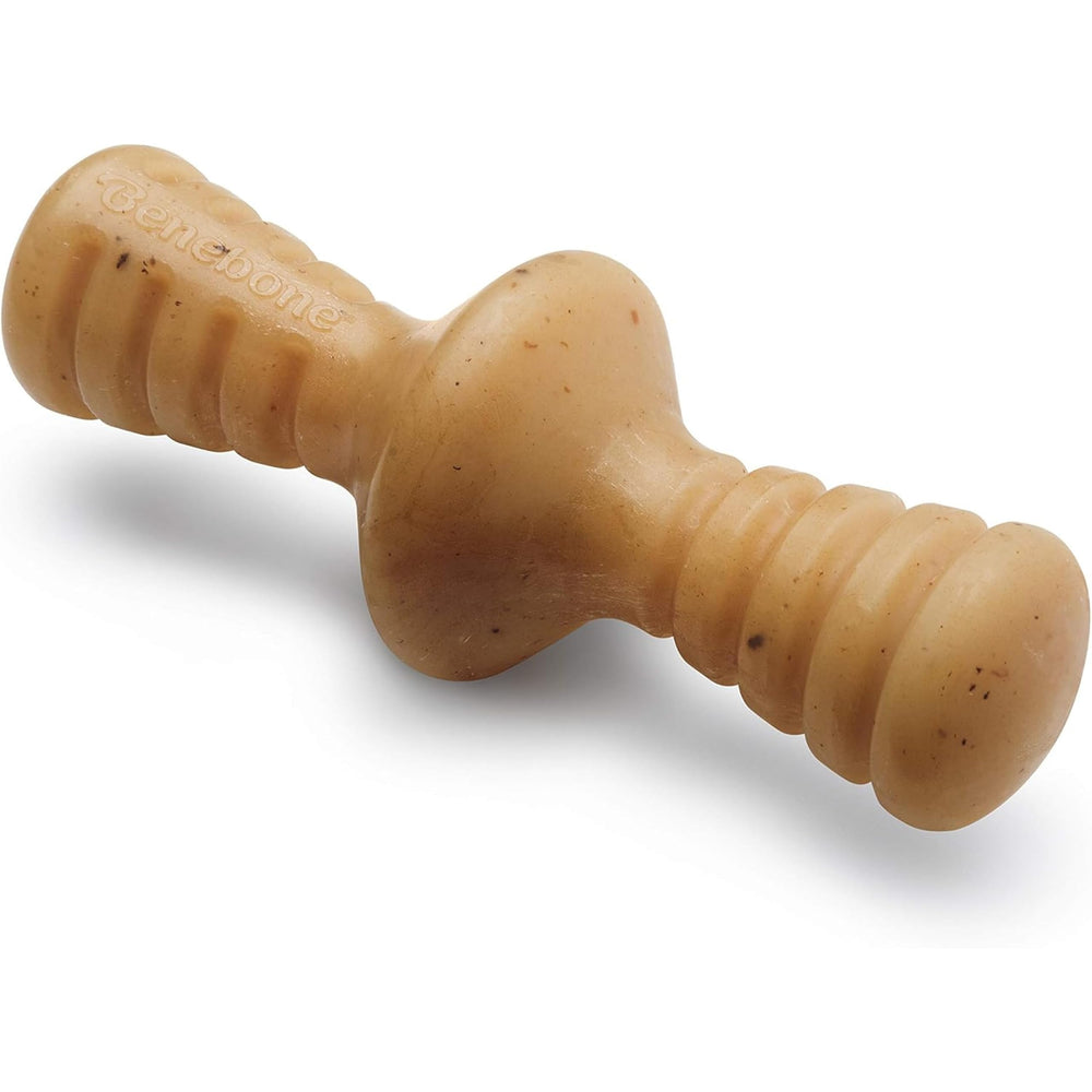 Benebone Zaggler rolling toy in front view for interactive play and long-lasting entertainment.