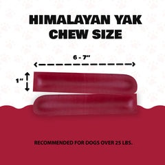 Benji & Louie Yak Chews dense texture close-up highlights a durable chew for dogs.