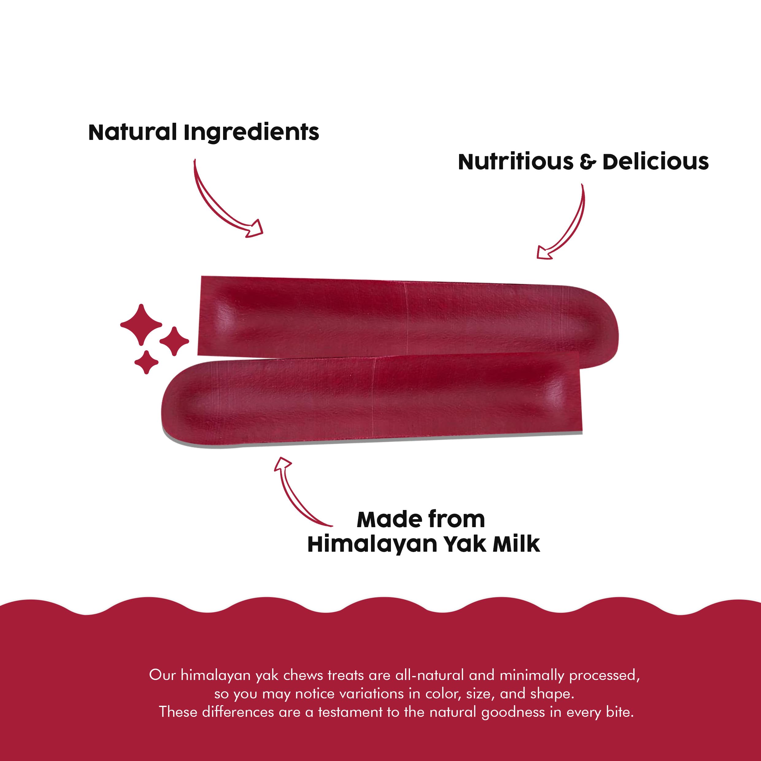 Benji & Louie Yak Chews strawberry flavor pack shot highlights tasty treat option.