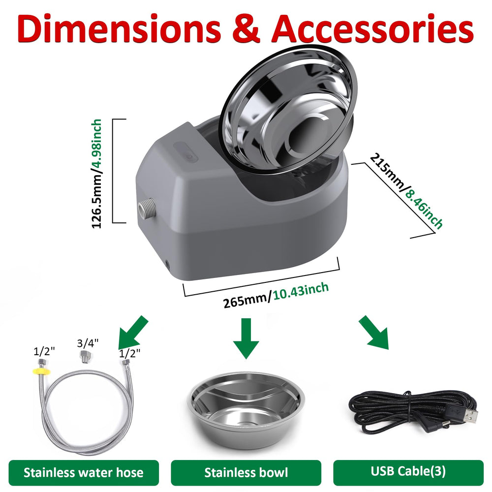 Bentopal removable stainless steel bowl simplifies cleaning and maintenance.